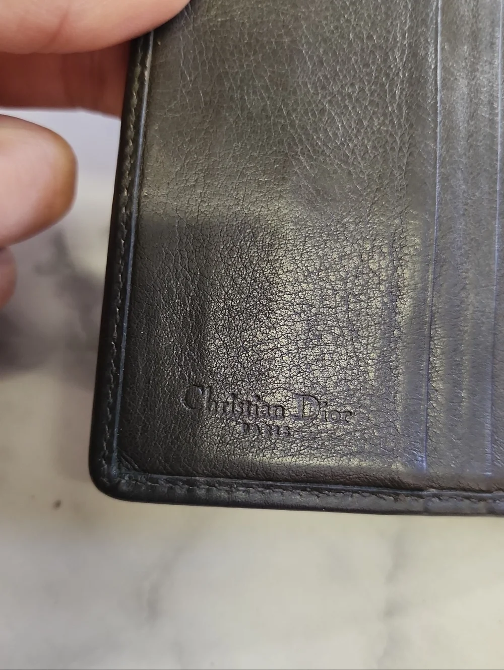 Authentic Vintage Dior Trotter Canvas Bifold Wallet - Picture 7 of 9